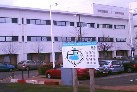 Solar Film installed at the Edinburgh Royal Infirmary